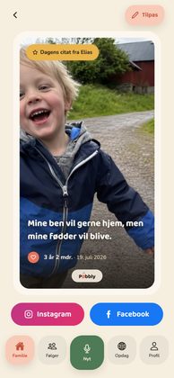 Citatkort med fuldt foto